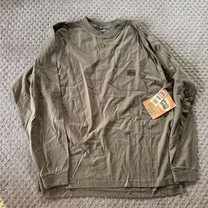 NWT Smith Men’s Henley Long Sleeve Tee